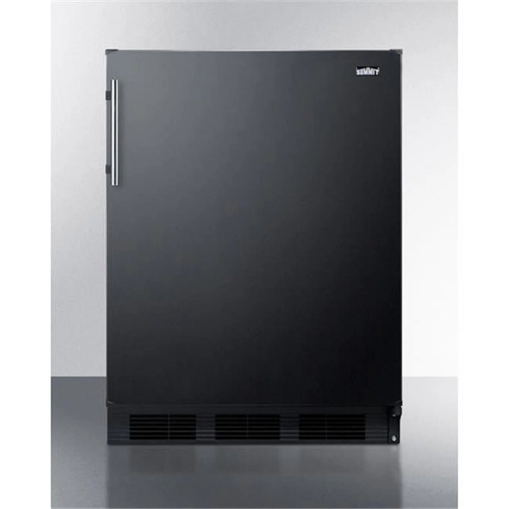 Black Freestanding Counter Height All-Refrigerator C44085