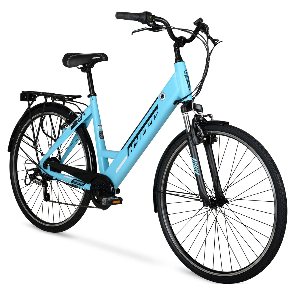 36V 250W Blue Electric Commuter E-Bike L652
