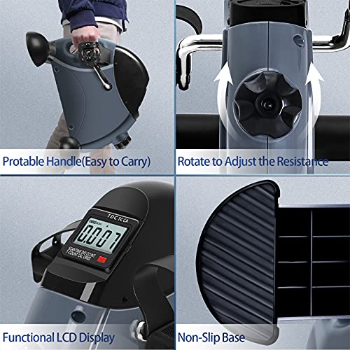 Mini Exercise Bike with LCD Screen J563883