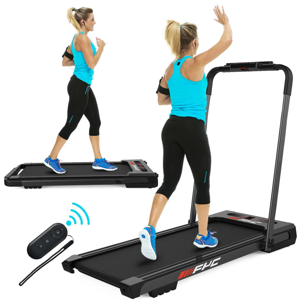 2.5HP Folding Treadmill with Remote Control & LED Display Y3189