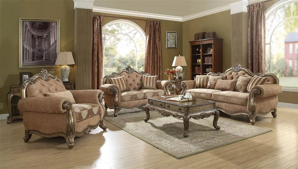 Fabric Sofa with 5 Pillows L104936