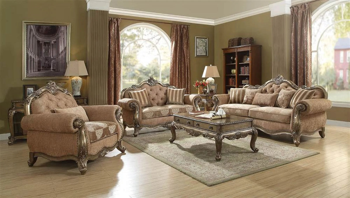 Fabric Sofa with 5 Pillows L104936