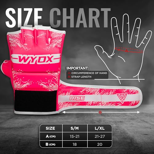 Fingerless Open Palm MMA Gloves Y776149