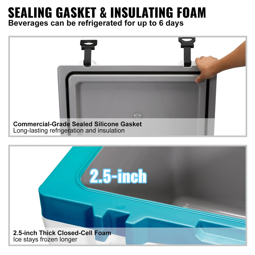 25 Quart Insulated Portable Hard Cooler M656