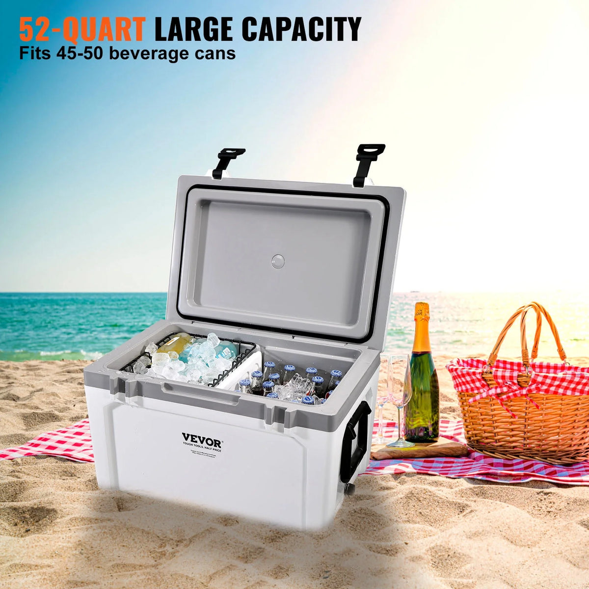25 Quart Insulated Portable Hard Cooler M656