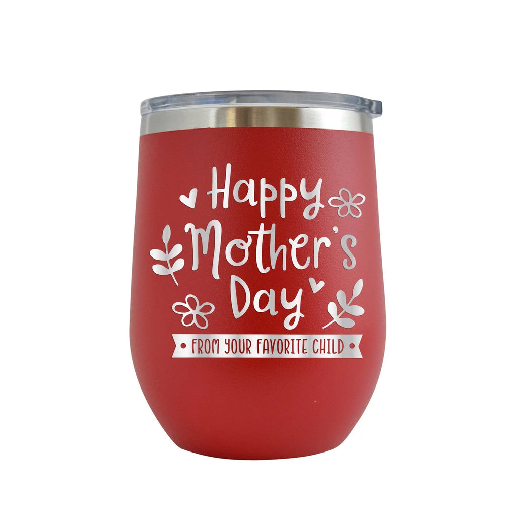 12 oz Engraved Red Wine Cup V97004