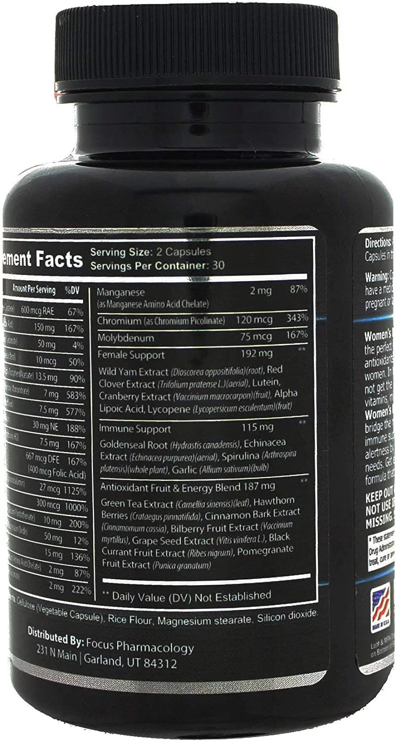 Women's Daily Super Multi-Vitamin 180 Ct Q45113