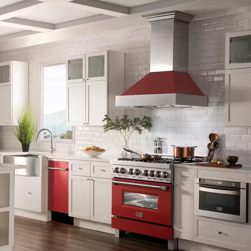 Red Compact Dishwasher with 2 Racks V581802