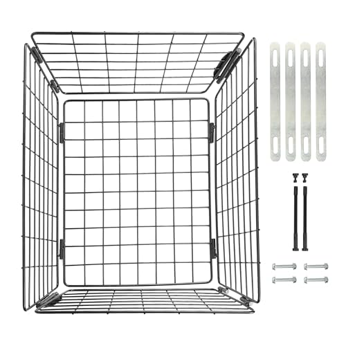 Folding Large Capacity Steel Tricycle Basket V6270